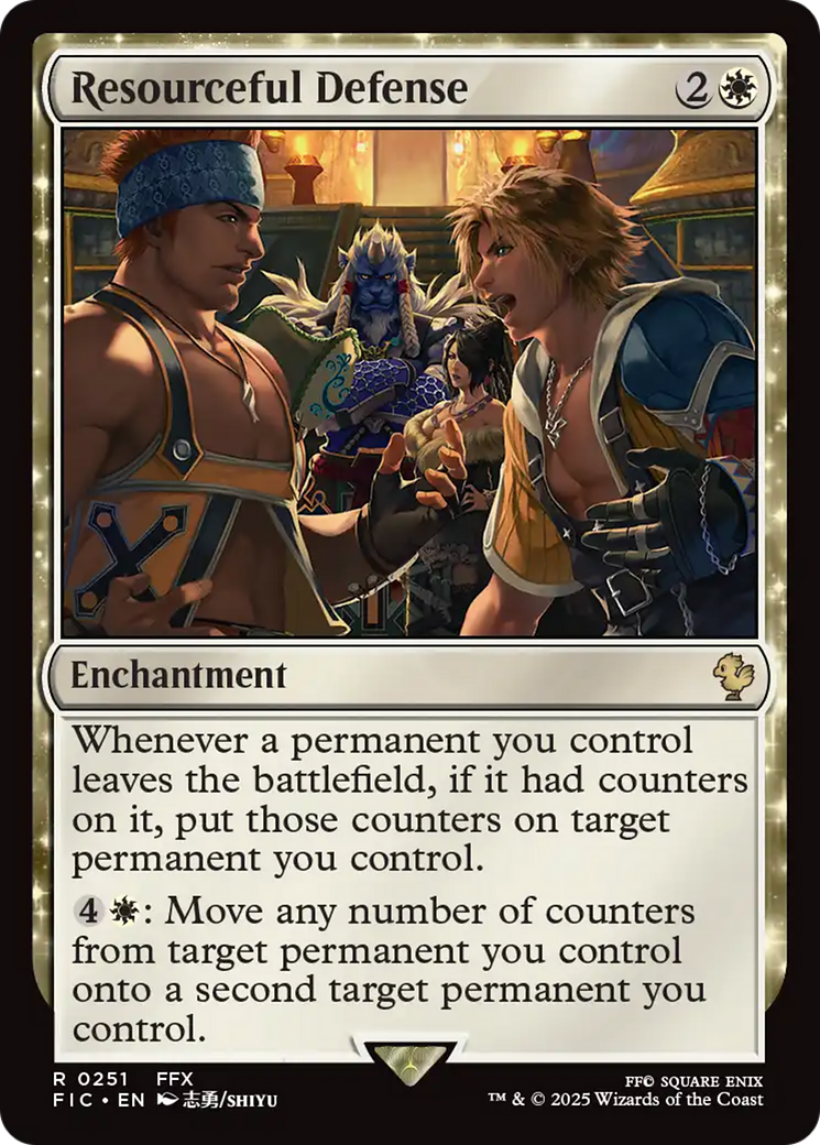 Magic: The Gathering - Resourceful Defense - Final Fantasy Commander