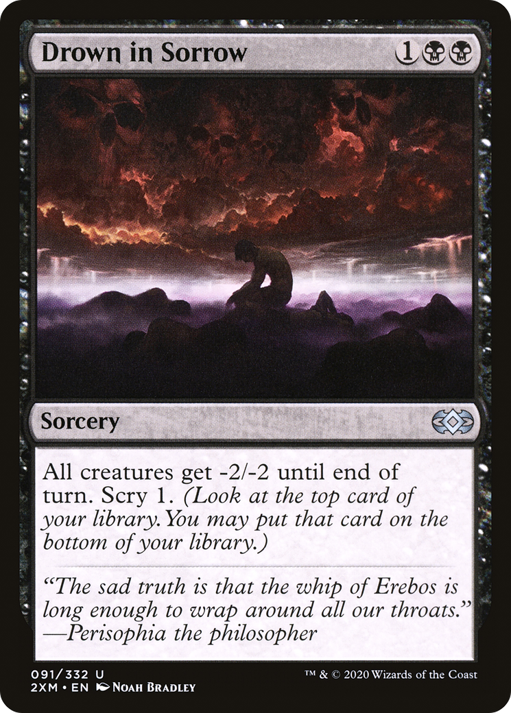 Magic: The Gathering - Drown in Sorrow Foil - Double Masters
