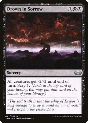 Magic: The Gathering - Drown in Sorrow Foil - Double Masters