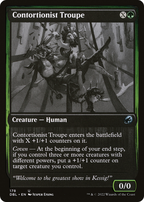 Magic: The Gathering - Contortionist Troupe Foil - Innistrad: Double Feature
