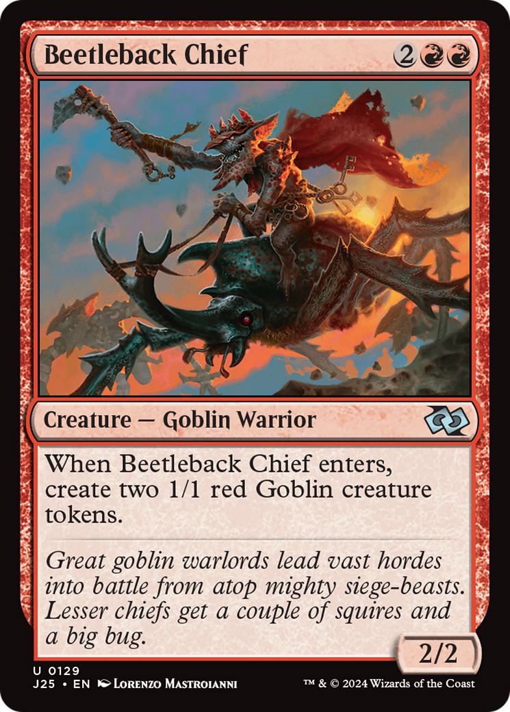 Magic: The Gathering - Beetleback Chief - Foundations Jumpstart