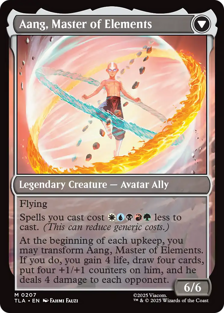 Magic: The Gathering - Avatar Aang // Aang, Master of Elements - Avatar: The Last Airbender