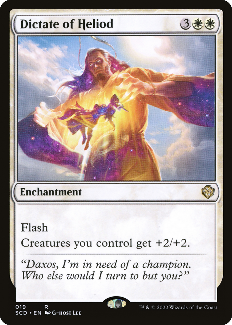 Magic: The Gathering - Dictate of Heliod - Starter Commander Decks