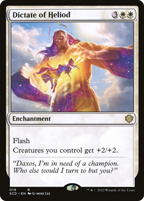 Magic: The Gathering - Dictate of Heliod - Starter Commander Decks