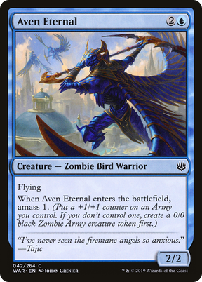 Magic: The Gathering - Aven Eternal Foil - War of the Spark
