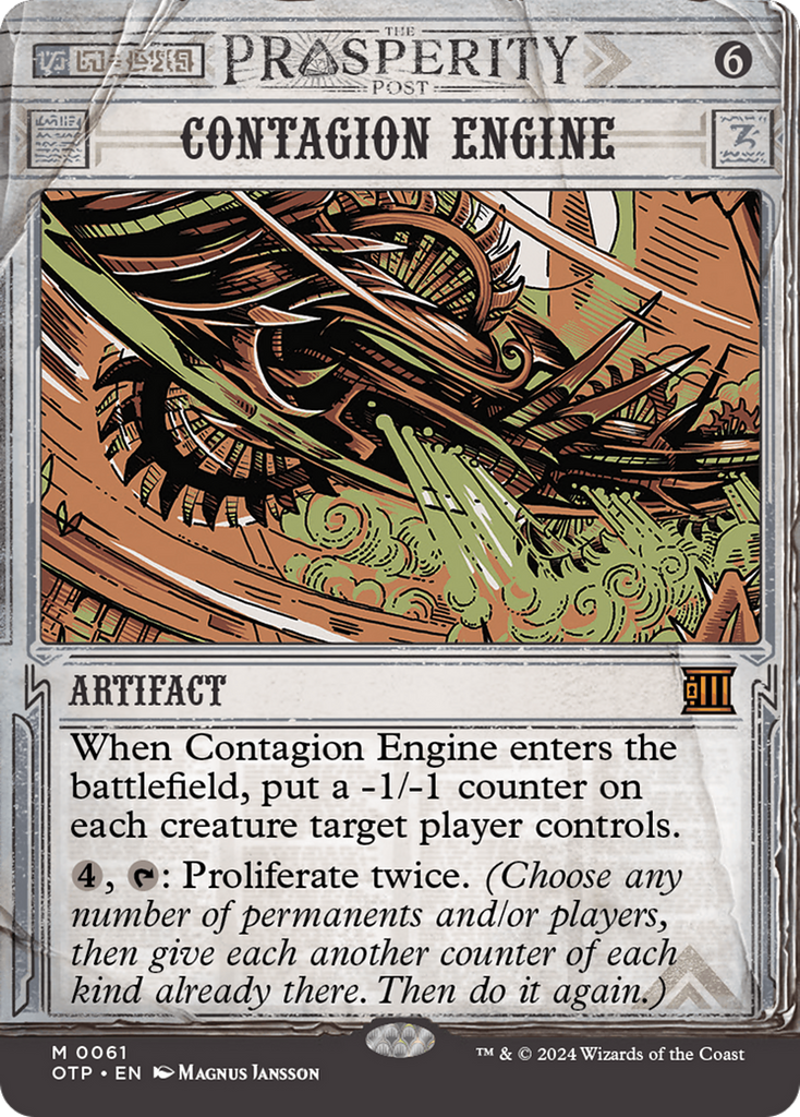 Magic: The Gathering - Contagion Engine - Breaking News