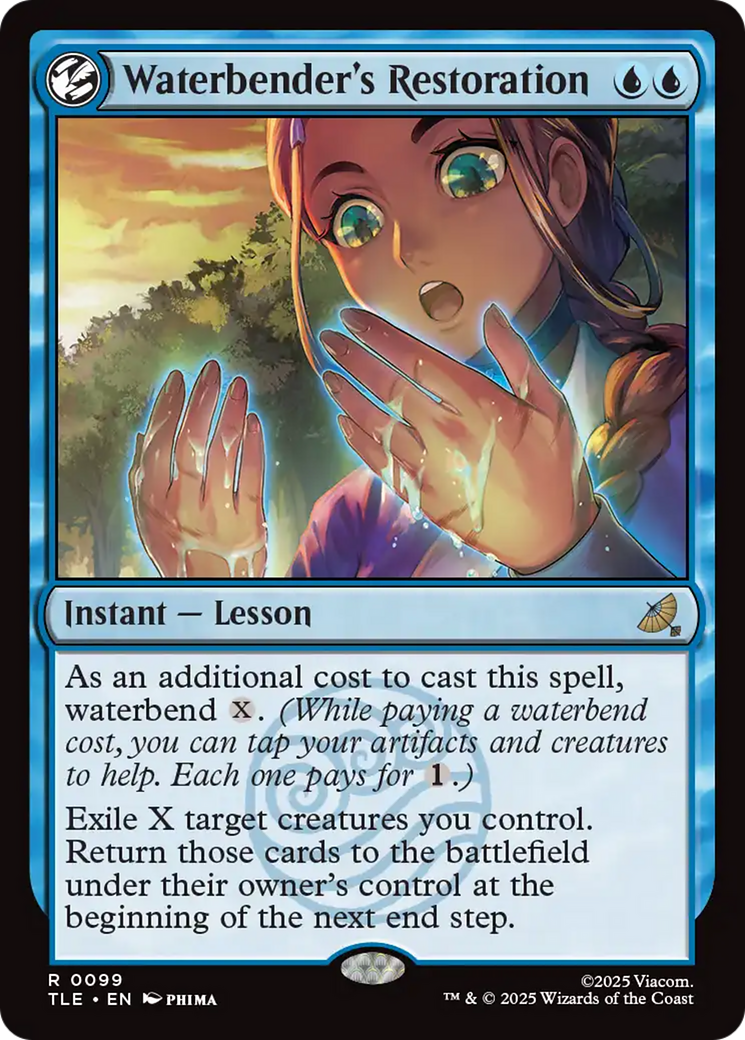 Magic: The Gathering - Waterbender's Restoration - Avatar: The Last Airbender Eternal