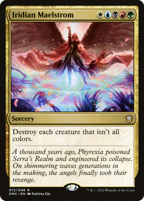 Magic: The Gathering - Iridian Maelstrom Foil - Dominaria United Commander