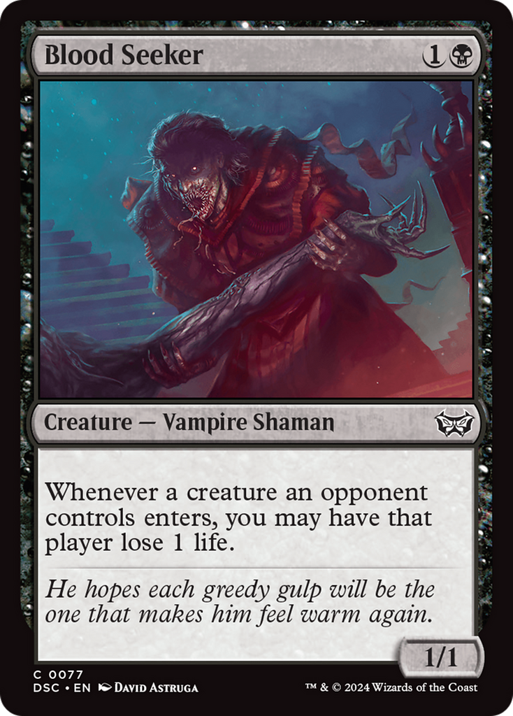 Magic: The Gathering - Blood Seeker - Duskmourn: House of Horror Commander