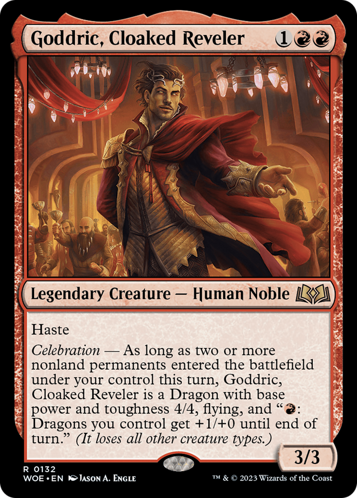 Magic: The Gathering - Goddric, Cloaked Reveler - Wilds of Eldraine