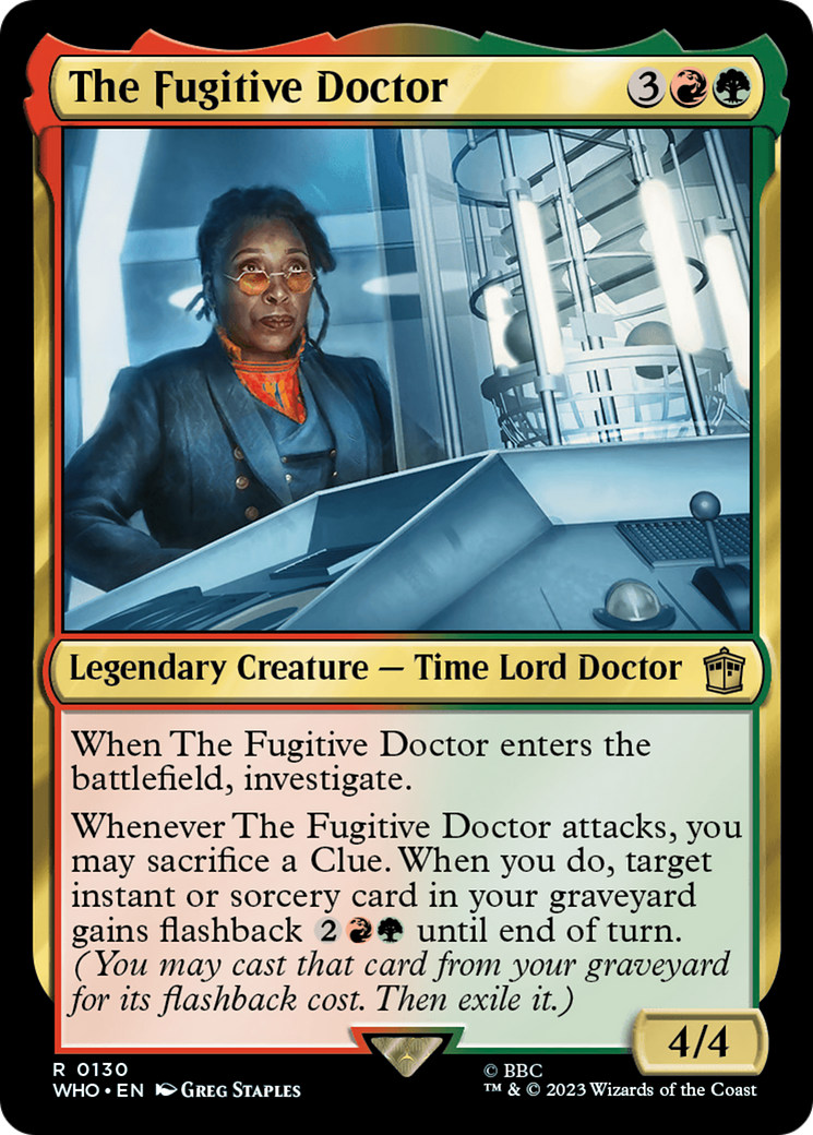 Magic: The Gathering - The Fugitive Doctor - Doctor Who