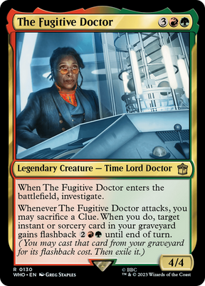 Magic: The Gathering - The Fugitive Doctor - Doctor Who