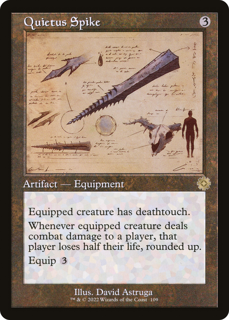 Magic: The Gathering - Quietus Spike - The Brothers' War Retro Artifacts