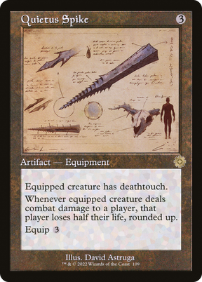 Magic: The Gathering - Quietus Spike - The Brothers' War Retro Artifacts