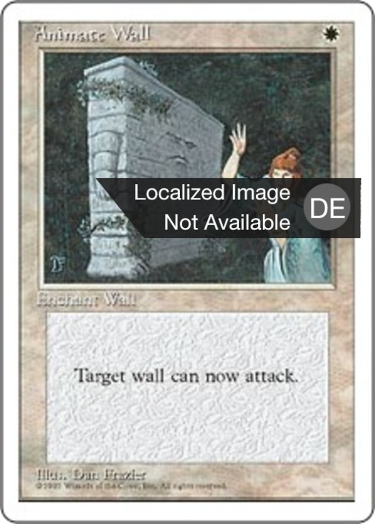 Magic: The Gathering - Mauerbelebung - Fourth Edition