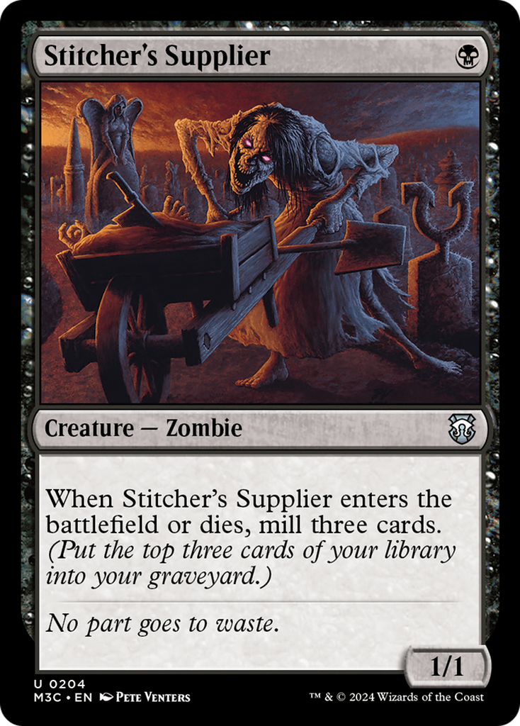 Magic: The Gathering - Stitcher's Supplier - Modern Horizons 3 Commander