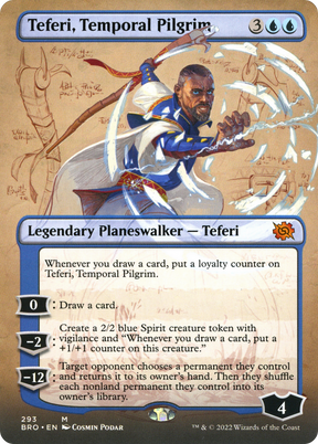 Magic: The Gathering - Teferi, Temporal Pilgrim Foil - The Brothers' War
