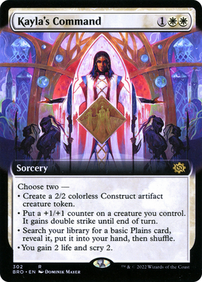 Magic: The Gathering - Kayla's Command Foil - The Brothers' War