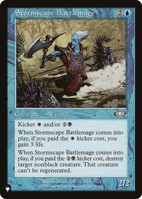 Magic: The Gathering - Stormscape Battlemage - The List