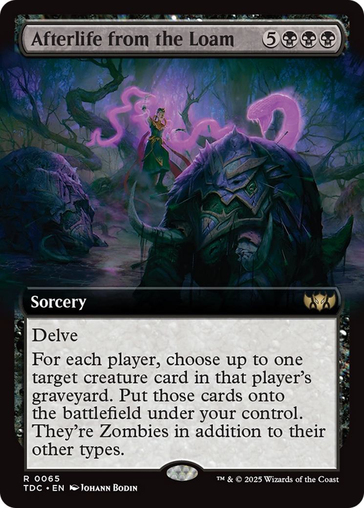 Magic: The Gathering - Afterlife from the Loam - Tarkir: Dragonstorm Commander