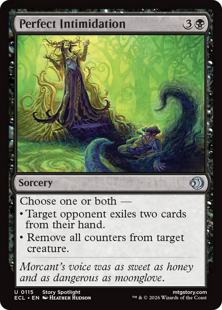 Magic: The Gathering - Perfect Intimidation Foil - Lorwyn Eclipsed