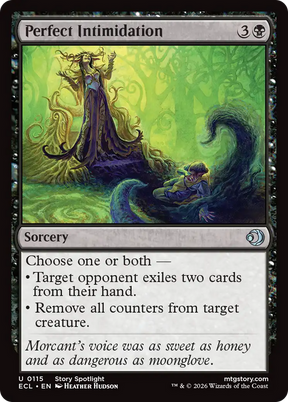 Magic: The Gathering - Perfect Intimidation Foil - Lorwyn Eclipsed