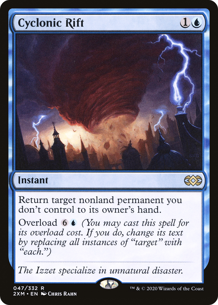 Magic: The Gathering - Cyclonic Rift Foil - Double Masters