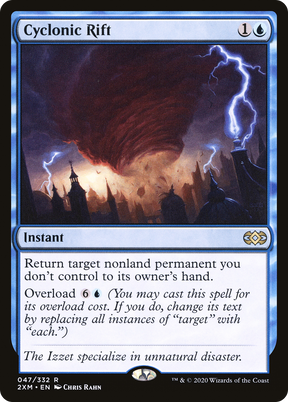 Magic: The Gathering - Cyclonic Rift Foil - Double Masters