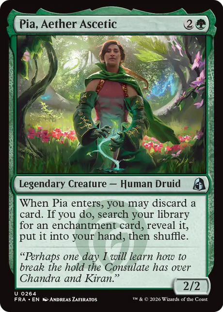 Magic: The Gathering - Pia, Aether Ascetic - Reality Fracture