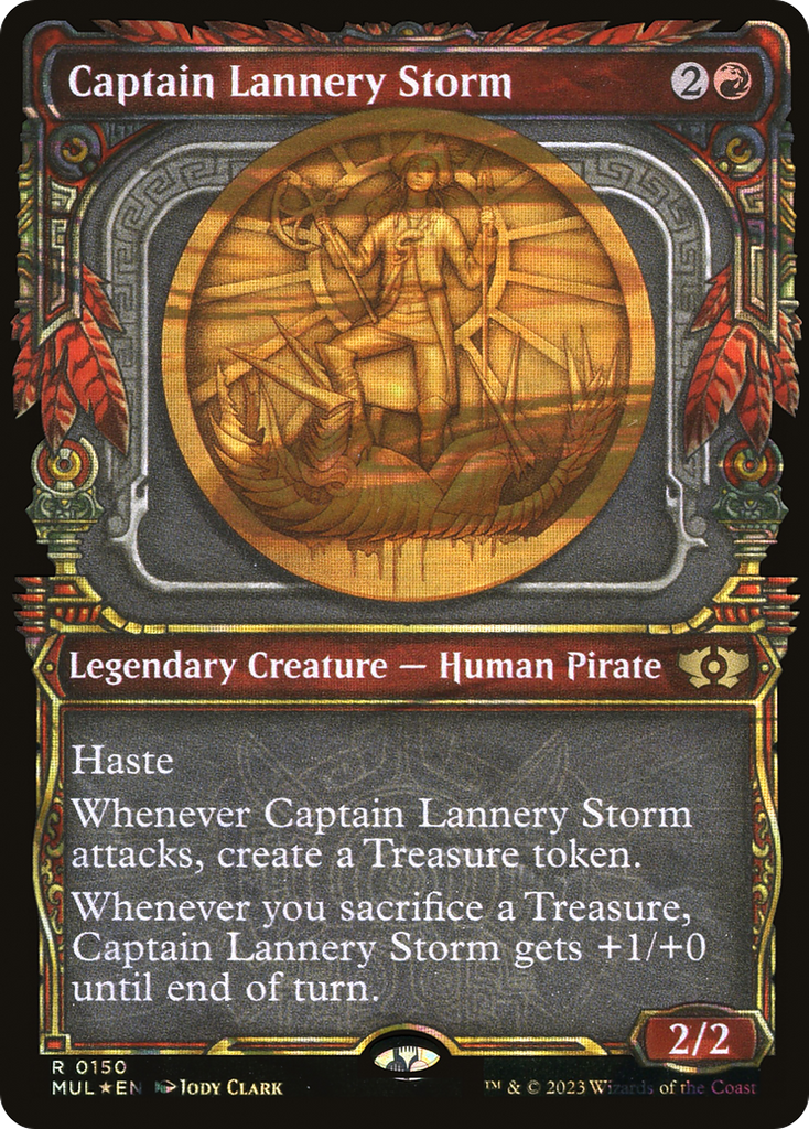 Magic: The Gathering - Captain Lannery Storm Foil - Multiverse Legends