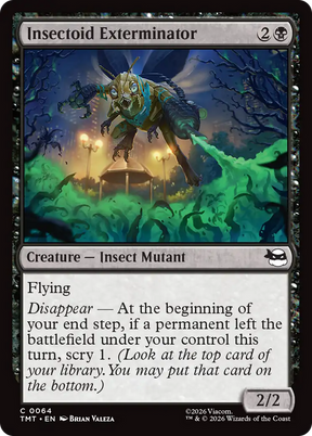 Magic: The Gathering - Insectoid Exterminator Foil - Teenage Mutant Ninja Turtles