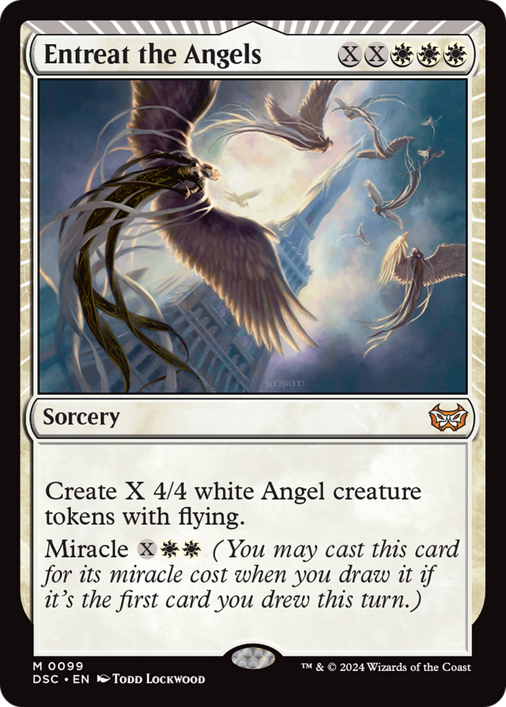 Magic: The Gathering - Entreat the Angels - Duskmourn: House of Horror Commander