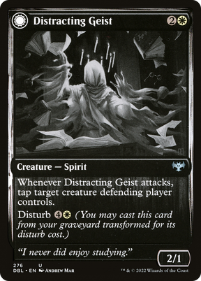 Magic: The Gathering - Distracting Geist // Clever Distraction - Innistrad: Double Feature
