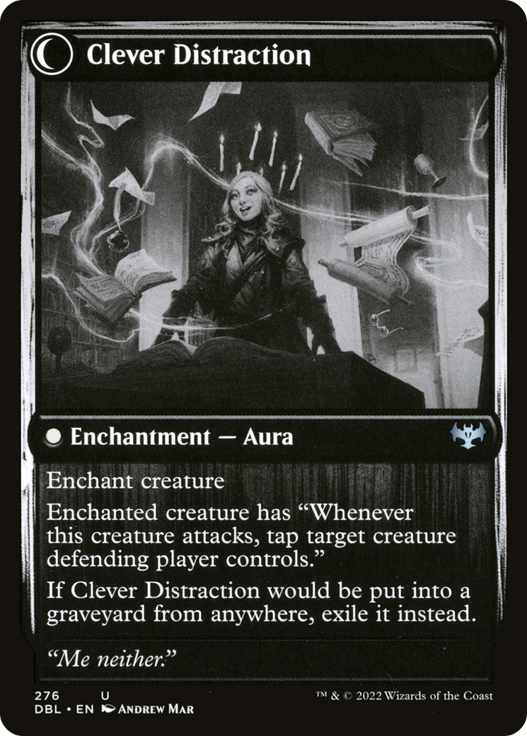 Magic: The Gathering - Distracting Geist // Clever Distraction Foil - Innistrad: Double Feature