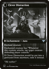 Magic: The Gathering - Distracting Geist // Clever Distraction Foil - Innistrad: Double Feature