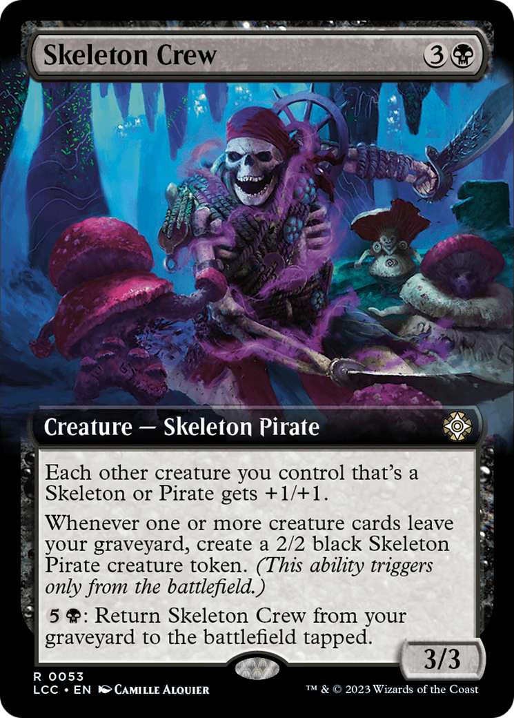 Magic: The Gathering - Skeleton Crew - The Lost Caverns of Ixalan Commander