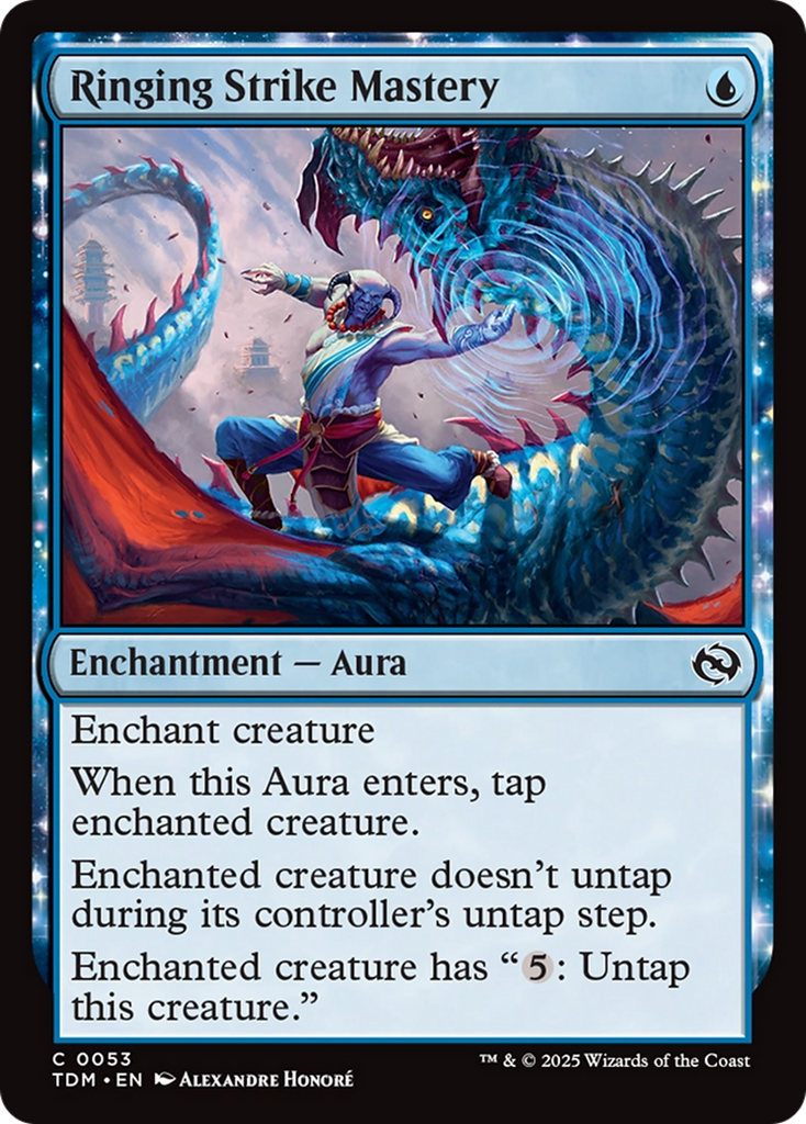 Magic: The Gathering - Ringing Strike Mastery Foil - Tarkir: Dragonstorm