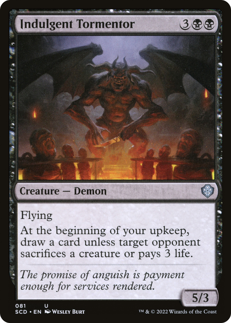 Magic: The Gathering - Indulgent Tormentor - Starter Commander Decks