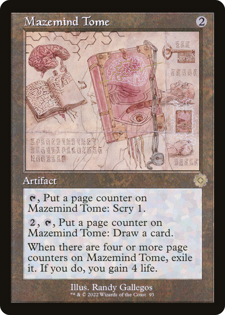 Magic: The Gathering - Mazemind Tome - The Brothers' War Retro Artifacts
