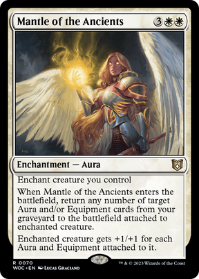 Magic: The Gathering - Mantle of the Ancients - Wilds of Eldraine Commander