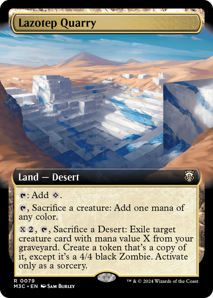 Magic: The Gathering - Lazotep Quarry - Modern Horizons 3 Commander