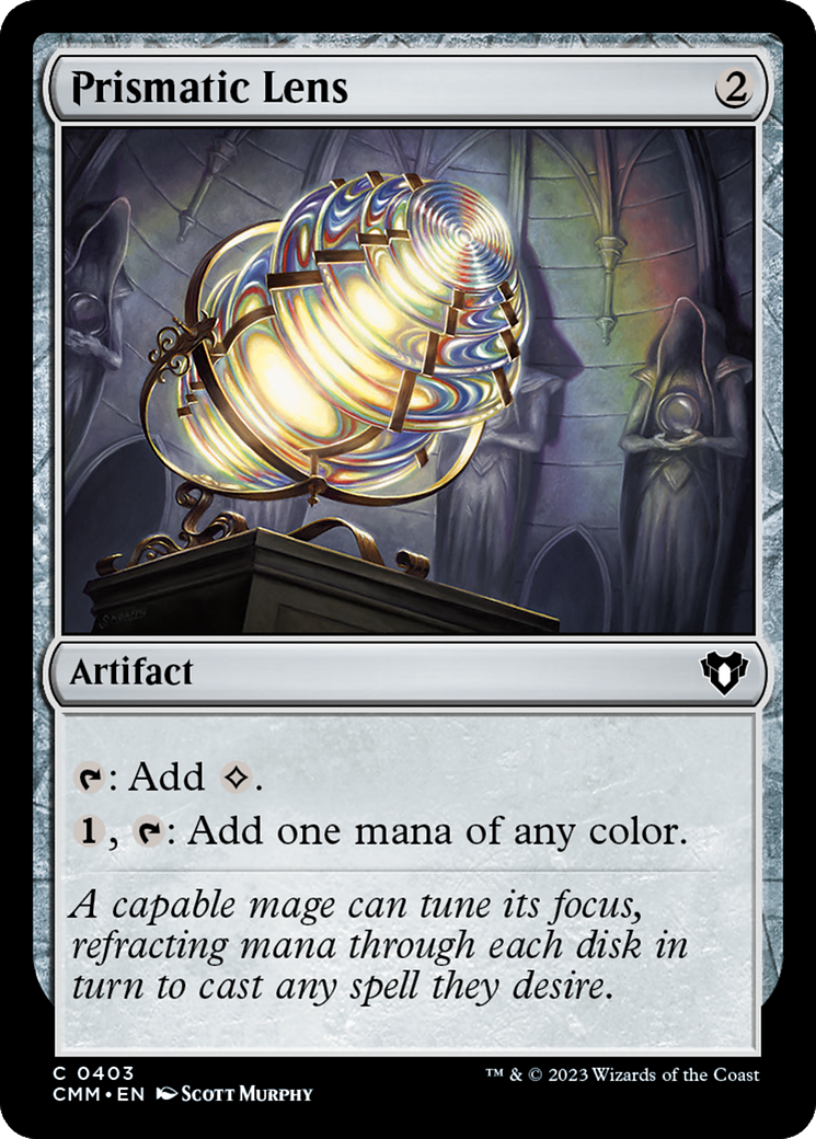Magic: The Gathering - Prismatic Lens Foil - Commander Masters