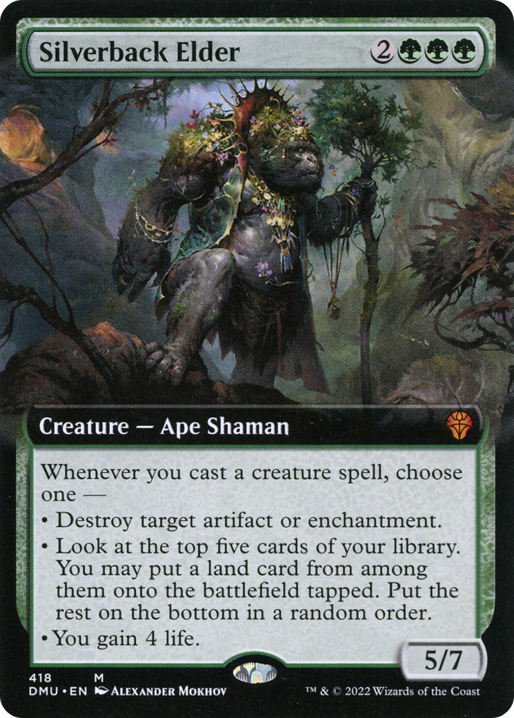 Magic: The Gathering - Silverback Elder Foil - Dominaria United