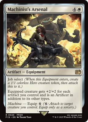 Magic: The Gathering - Machinist's Arsenal - Final Fantasy