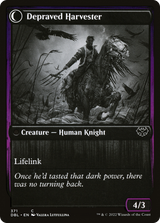 Magic: The Gathering - Desperate Farmer // Depraved Harvester Foil - Innistrad: Double Feature