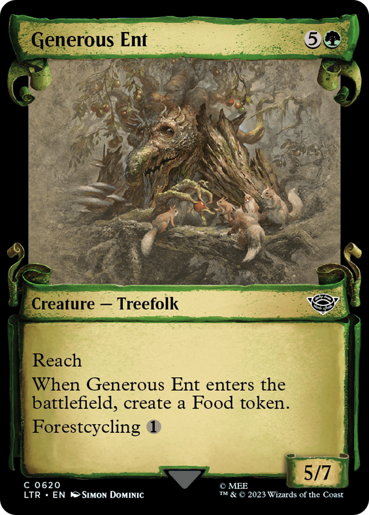 Magic: The Gathering - Generous Ent - The Lord of the Rings: Tales of Middle-earth