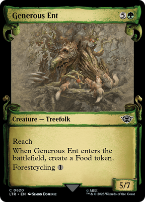 Magic: The Gathering - Generous Ent - The Lord of the Rings: Tales of Middle-earth