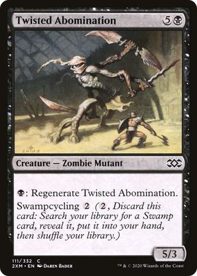 Magic: The Gathering - Twisted Abomination Foil - Double Masters