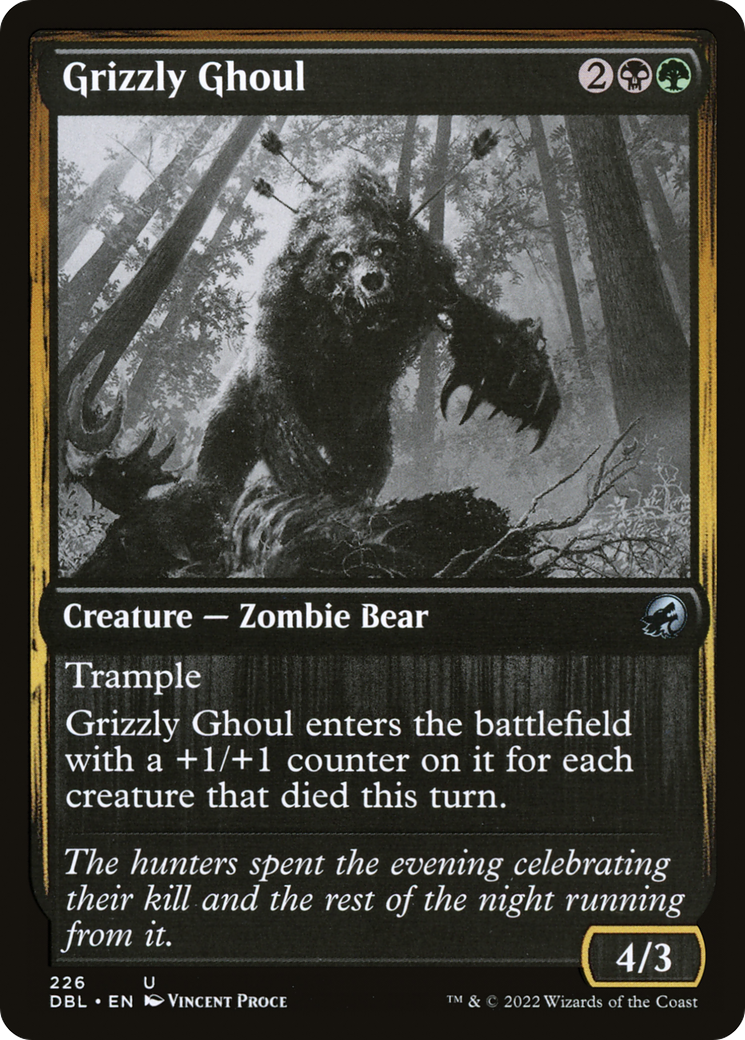 Magic: The Gathering - Grizzly Ghoul - Innistrad: Double Feature
