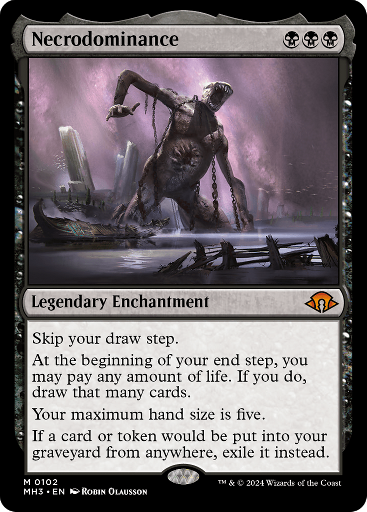 Magic: The Gathering - Necrodominance Foil - Modern Horizons 3